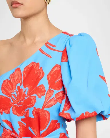 Cara Cara Lucia One-Shoulder Mini Dress | Thumbnail 5 Cara Cara Lucia One-Shoulder Mini Dress | Thumbnail 5