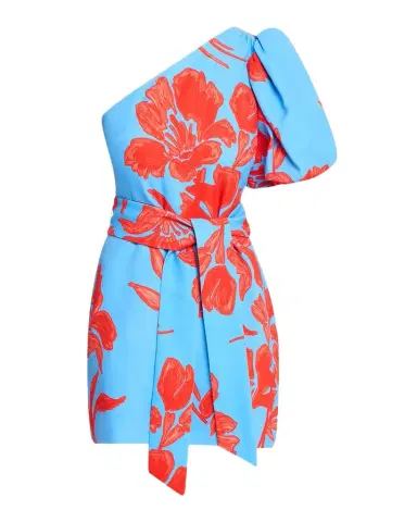 Cara Cara Lucia One-Shoulder Mini Dress | Thumbnail 1 Cara Cara Lucia One-Shoulder Mini Dress | Thumbnail 1