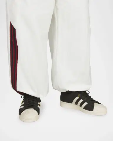 adidas x Willy Chavarria Men's Superstar Leather Low-Top Sneakers | Thumbnail 2 adidas x Willy Chavarria Men's Superstar Leather Low-Top Sneakers | Thumbnail 2