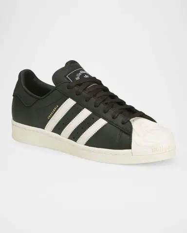 adidas x Willy Chavarria Men's Superstar Leather Low-Top Sneakers | Thumbnail 3 adidas x Willy Chavarria Men's Superstar Leather Low-Top Sneakers | Thumbnail 3