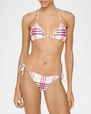 Burberry Sadie Check Bikini Top | Thumbnail 2 Burberry Sadie Check Bikini Top | Thumbnail 2