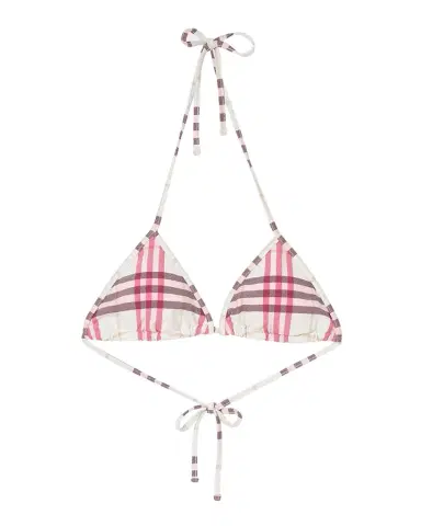Burberry Sadie Check Bikini Top | Thumbnail 1 Burberry Sadie Check Bikini Top | Thumbnail 1