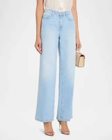 L 'AGENCE Clayton High-Rise Wide-Leg Jeans | Thumbnail 4 L 'AGENCE Clayton High-Rise Wide-Leg Jeans | Thumbnail 4