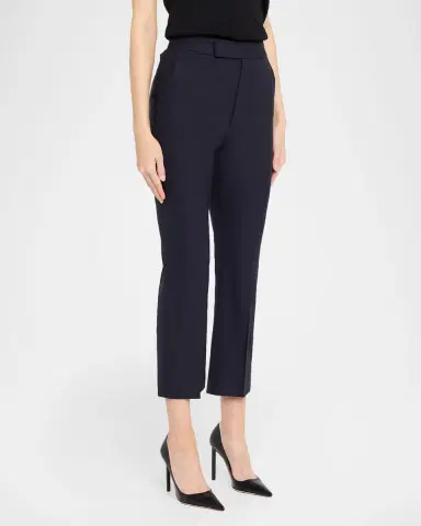 Maria McManus High-Rise Straight-Leg Crop Trousers | Thumbnail 4 Maria McManus High-Rise Straight-Leg Crop Trousers | Thumbnail 4