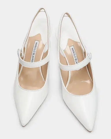 Manolo Blahnik Camparisli Leather Mary Jane Slingback Pumps | Thumbnail 4 Manolo Blahnik Camparisli Leather Mary Jane Slingback Pumps | Thumbnail 4