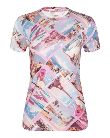 L'Agence Ressi Short-Sleeve Postcard Tee | Thumbnail 1 L'Agence Ressi Short-Sleeve Postcard Tee | Thumbnail 1