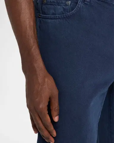 Zegna Men's Pure Cotton Slim Fit Five-Pocket Jeans | Thumbnail 5 Zegna Men's Pure Cotton Slim Fit Five-Pocket Jeans | Thumbnail 5