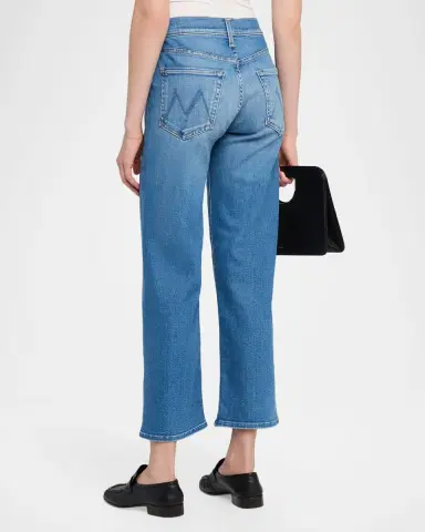 MOTHER The Mid-Rise Rambler Zip Ankle Jeans | Thumbnail 3 MOTHER The Mid-Rise Rambler Zip Ankle Jeans | Thumbnail 3