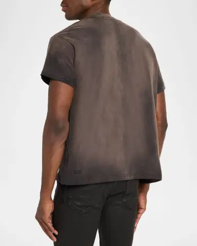 Ksubi Men 's Slub Sid Cotton T-Shirt | Thumbnail 3 Ksubi Men 's Slub Sid Cotton T-Shirt | Thumbnail 3