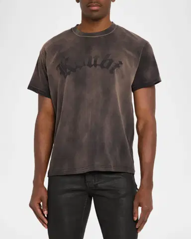 Ksubi Men 's Slub Sid Cotton T-Shirt | Thumbnail 4 Ksubi Men 's Slub Sid Cotton T-Shirt | Thumbnail 4