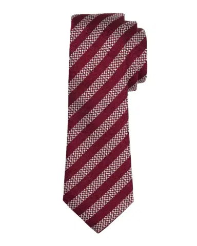 Giorgio Armani Men's Woven Stripe Silk Tie | Thumbnail 1 Giorgio Armani Men's Woven Stripe Silk Tie | Thumbnail 1