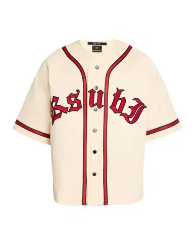 Ksubi Men 's Kball Embroidered Twill Baseball Jersey | Thumbnail 1 Ksubi Men 's Kball Embroidered Twill Baseball Jersey | Thumbnail 1