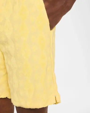 Scotch & Soda Men's Terry Jacquard Drawstring Shorts | Thumbnail 5 Scotch & Soda Men's Terry Jacquard Drawstring Shorts | Thumbnail 5