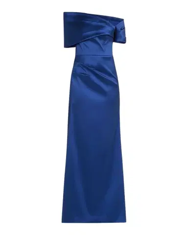 Rickie Freeman for Teri Jon One-Shoulder Stretch Mikado Gown | Thumbnail 1 Rickie Freeman for Teri Jon One-Shoulder Stretch Mikado Gown | Thumbnail 1