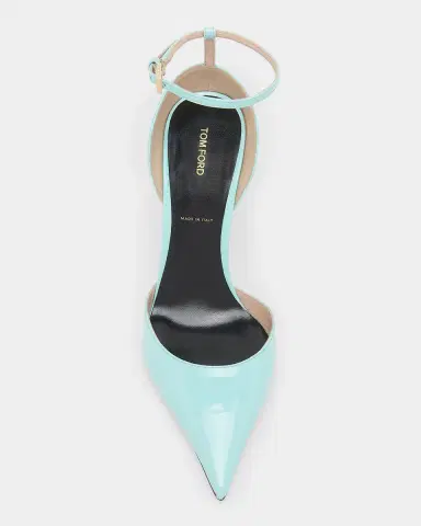 Tom Ford 105mm Patent Leather Ankle-Strap Pumps | Thumbnail 3 Tom Ford 105mm Patent Leather Ankle-Strap Pumps | Thumbnail 3