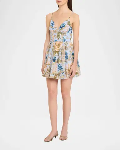 Cara Cara Pero Floral Mini Dress | Thumbnail 4 Cara Cara Pero Floral Mini Dress | Thumbnail 4