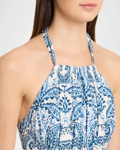 Cara Cara Denise Halter Midi Dress | Thumbnail 5 Cara Cara Denise Halter Midi Dress | Thumbnail 5