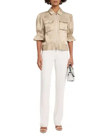 Cinq a Sept Kerry Slim Straight-Leg Crepe Pants | Thumbnail 1 Cinq a Sept Kerry Slim Straight-Leg Crepe Pants | Thumbnail 1