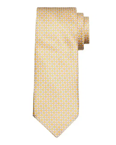 Stefano Ricci Men's Geometric Square Silk Tie | Thumbnail 1 Stefano Ricci Men's Geometric Square Silk Tie | Thumbnail 1
