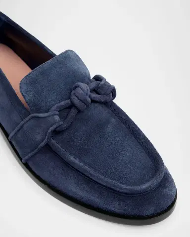Bottega Veneta Men's Astaire Knot Suede Loafers | Thumbnail 6 Bottega Veneta Men's Astaire Knot Suede Loafers | Thumbnail 6