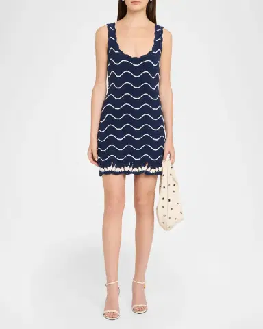 Cara Cara Orel Crochet Mini Dress | Thumbnail 2 Cara Cara Orel Crochet Mini Dress | Thumbnail 2