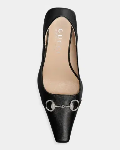 Gucci 55mm Vittoria Leather Pumps | Thumbnail 4 Gucci 55mm Vittoria Leather Pumps | Thumbnail 4