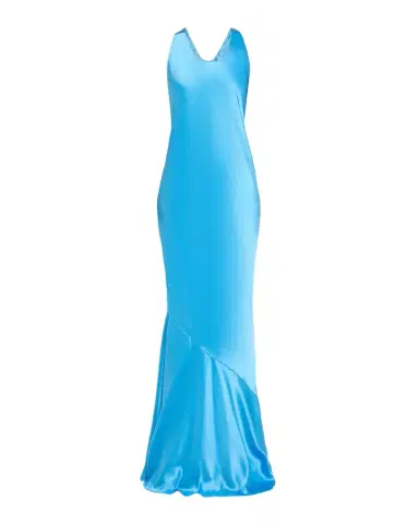 Retrofête Alison Satin Halter Gown | Thumbnail 1 Retrofête Alison Satin Halter Gown | Thumbnail 1