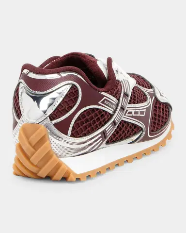 Bottega Veneta Women's Orbit Metallic Net Runner Sneakers | Thumbnail 2 Bottega Veneta Women's Orbit Metallic Net Runner Sneakers | Thumbnail 2