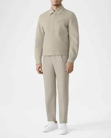 Mackage Men's Hayes Double-Face Herringbone Wool Shirt Jacket | Thumbnail 2 Mackage Men's Hayes Double-Face Herringbone Wool Shirt Jacket | Thumbnail 2