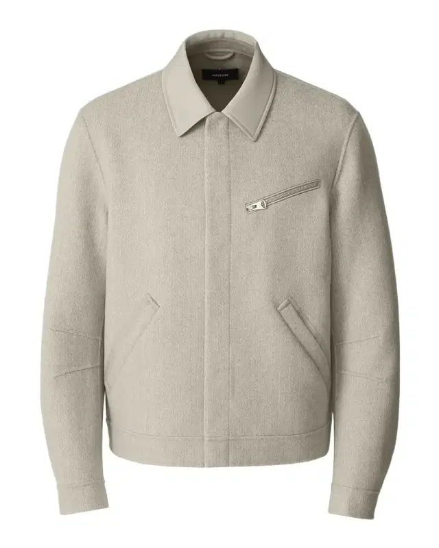 Men's Hayes Double-Face Herringbone Wool Shirt Jacket Men's Hayes Double-Face Herringbone Wool Shirt Jacket