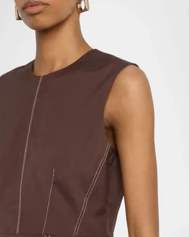 Veronica Beard Karrigan Sleeveless Mini Dress | Thumbnail 5 Veronica Beard Karrigan Sleeveless Mini Dress | Thumbnail 5