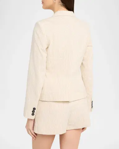 FRAME The Striped Smart Blazer | Thumbnail 3 FRAME The Striped Smart Blazer | Thumbnail 3