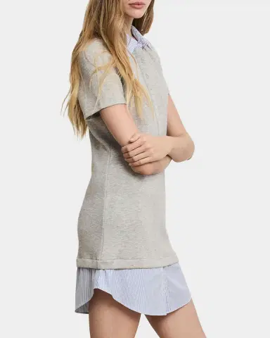 Veronica Beard Kenwood Mixed-Media Mini Dress | Thumbnail 7 Veronica Beard Kenwood Mixed-Media Mini Dress | Thumbnail 7