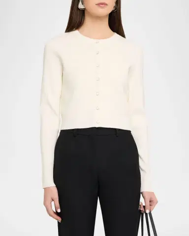Toccin Zoe Cropped Cardigan | Thumbnail 4 Toccin Zoe Cropped Cardigan | Thumbnail 4