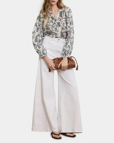 Veronica Beard Vicki Extra Wide-Leg Jeans | Thumbnail 2 Veronica Beard Vicki Extra Wide-Leg Jeans | Thumbnail 2