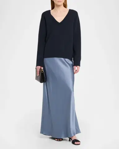 Vince Double-Face Cashmere V-Neck Sweater | Thumbnail 2 Vince Double-Face Cashmere V-Neck Sweater | Thumbnail 2