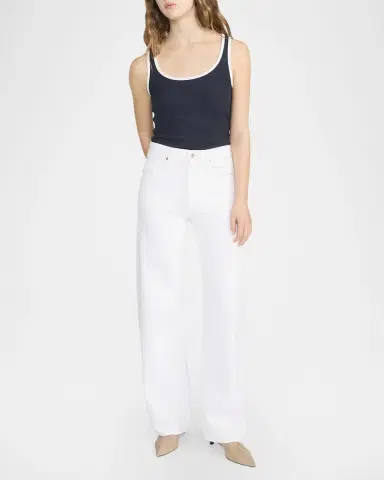 FRAME The Sporty Tank Top | Thumbnail 2 FRAME The Sporty Tank Top | Thumbnail 2