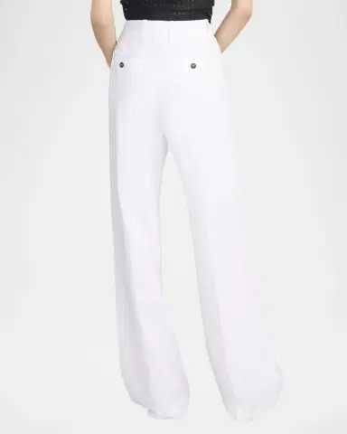FRAME The Linen Trousers | Thumbnail 3 FRAME The Linen Trousers | Thumbnail 3
