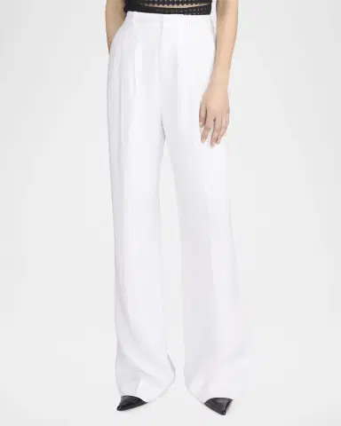 FRAME The Linen Trousers | Thumbnail 4 FRAME The Linen Trousers | Thumbnail 4