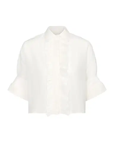 TWP Next Ex Cotton-Silk Ruffle Shirt | Thumbnail 1 TWP Next Ex Cotton-Silk Ruffle Shirt | Thumbnail 1