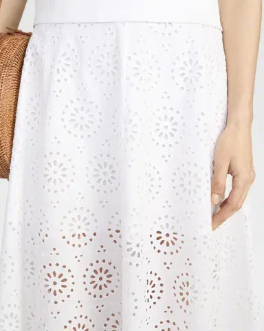FRAME The Solstice Eyelet Skirt | Thumbnail 5 FRAME The Solstice Eyelet Skirt | Thumbnail 5