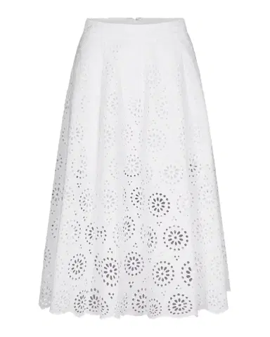 FRAME The Solstice Eyelet Skirt | Thumbnail 1 FRAME The Solstice Eyelet Skirt | Thumbnail 1