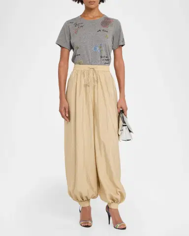 Cinq à Sept Verne Tumbled Woven Balloon Pants | Thumbnail 2 Cinq à Sept Verne Tumbled Woven Balloon Pants | Thumbnail 2