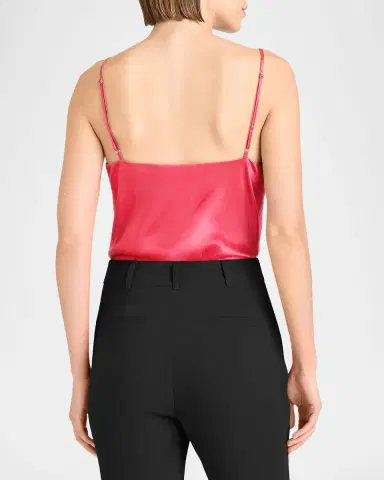 Cinq à Sept Marta Cowl-Neck Silk Camisole | Thumbnail 2 Cinq à Sept Marta Cowl-Neck Silk Camisole | Thumbnail 2