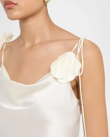 Cinq à Sept Trailing Flower Marta Silk Cami | Thumbnail 5 Cinq à Sept Trailing Flower Marta Silk Cami | Thumbnail 5