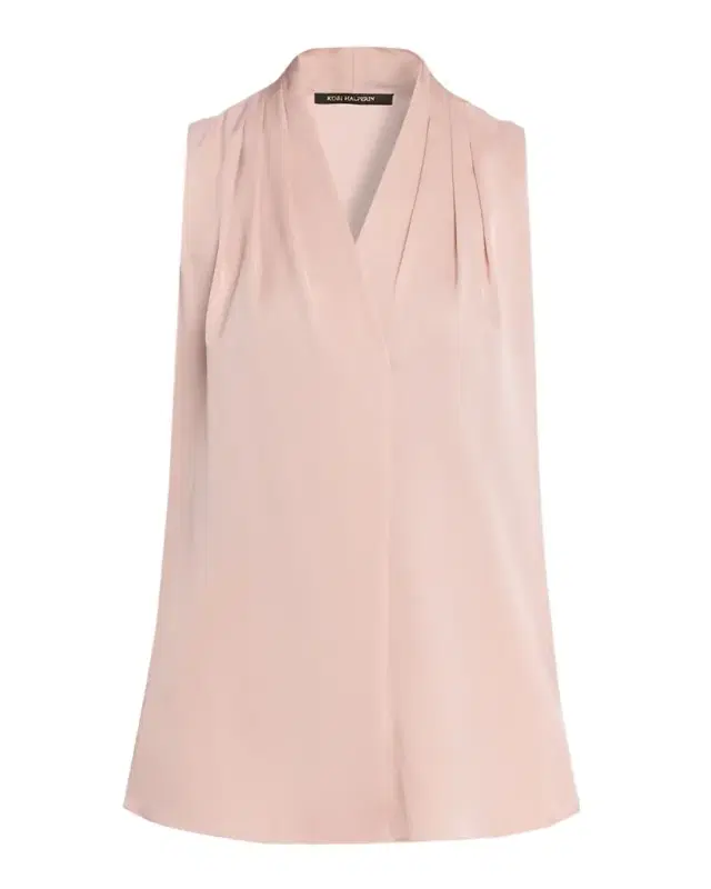 Mila Silk-Stretch Sleeveless Top Mila Silk-Stretch Sleeveless Top