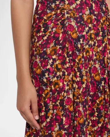 Ulla Johnson Lana Printed Sleeveless Maxi Dress | Thumbnail 5 Ulla Johnson Lana Printed Sleeveless Maxi Dress | Thumbnail 5