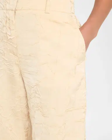 Ulla Johnson Carine High-Rise Crinkled Satin Pants | Thumbnail 5 Ulla Johnson Carine High-Rise Crinkled Satin Pants | Thumbnail 5