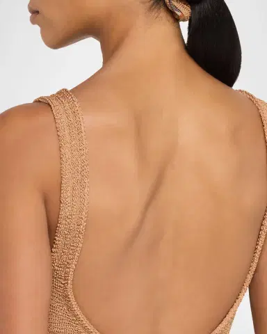 Burberry x Hunza G Domino One-Piece Swimsuit | Thumbnail 4 Burberry x Hunza G Domino One-Piece Swimsuit | Thumbnail 4