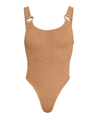 Burberry x Hunza G Domino One-Piece Swimsuit | Thumbnail 1 Burberry x Hunza G Domino One-Piece Swimsuit | Thumbnail 1